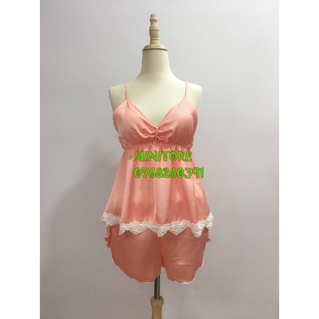 [DƯỚI 60KG] BỘ SATIN DỄ THƯƠNG CÓ MÚT VIỀN REN,VẢI MỀM MỊN MÁT MẶC NHÀ MẶC NGỦ BAO ĐẸP - HÀNG XƯỞNG NHÀ MAY ĐƯỜNG MAY KỸ