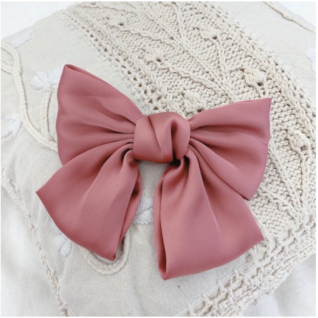 [Mã 151FASHIONSALE1 giảm 10K đơn 50K]Kẹp Tóc Kiểu Nơ Bướm Loại To Phồng