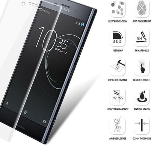 Miếng Dán Cường Lực Cong 3d Cho Sony Xperia Xzs / G8232 Ốp