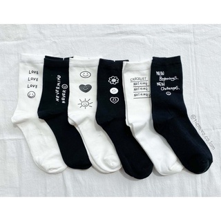 [Tiệm vớ cô Lam] Tất vớ nam nữ cổ cao basic mang gì cũng được lun