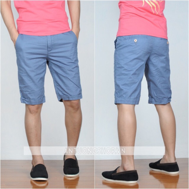 Quần kaki lửng nam