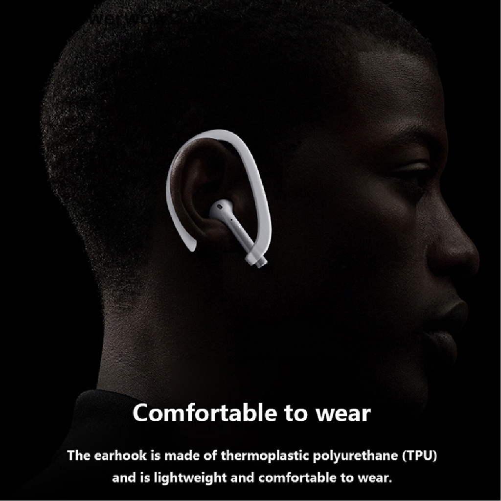 Set 2 cặp móc treo giữ tai nghe Bluetooth chất lượng cao chống rơi
