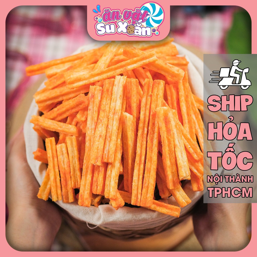 Khoai tây sấy phô mai Ăn Vặt Su Xoắn