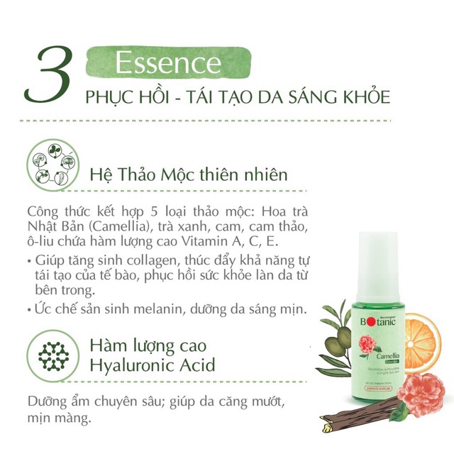 Tinh chất dưỡng da chiết xuất hệ thực vật Mentholatum Botanic 30g