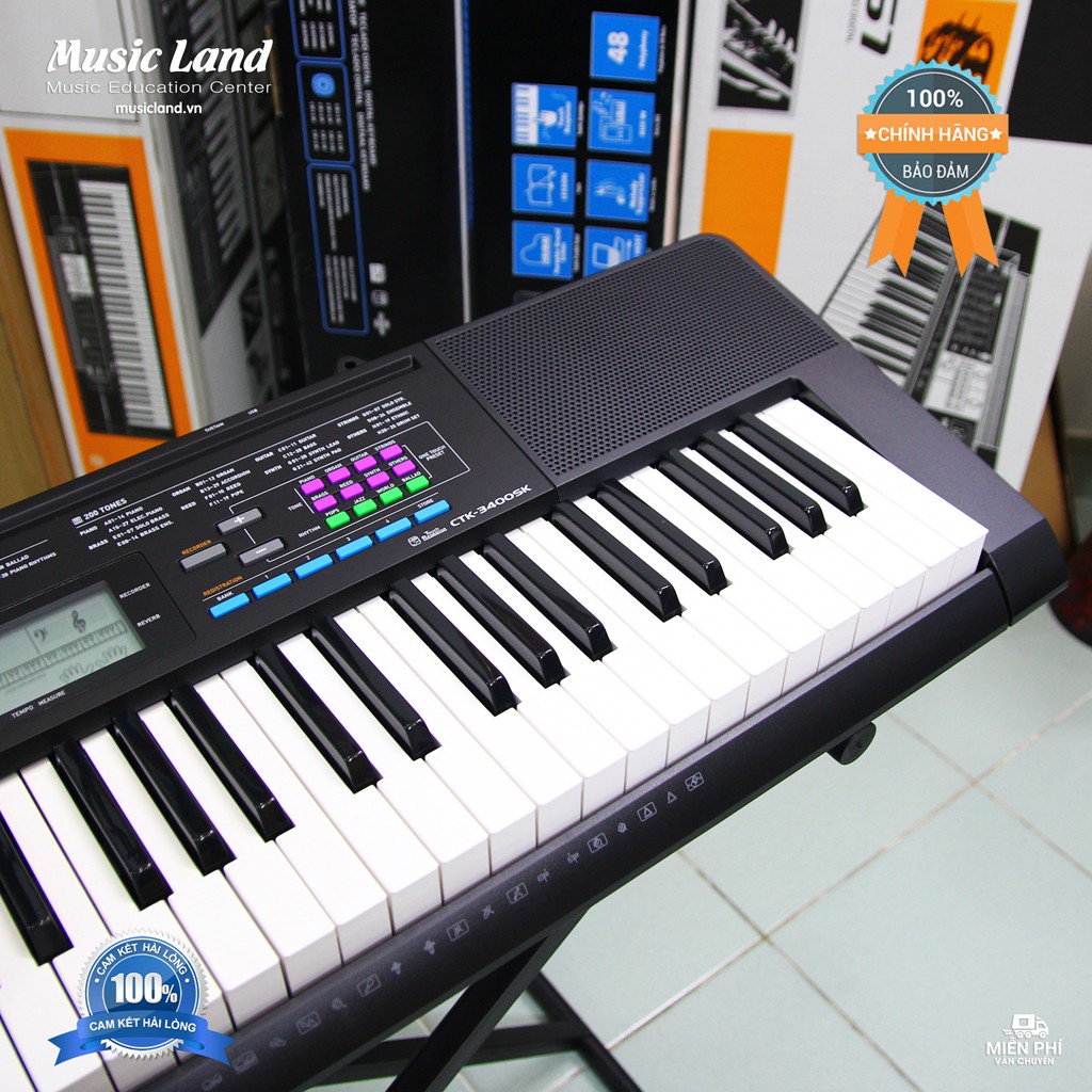 Đàn Organ Casio CTK-3400 - Chính hãng