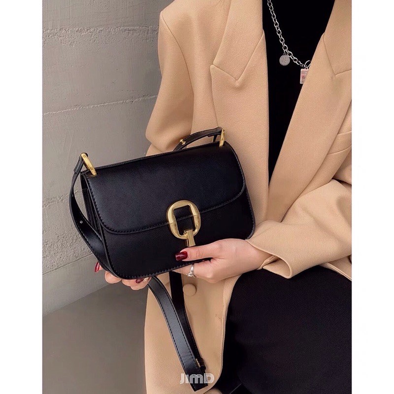 Túi xách nữ đi làm\đi chơi khoá cài kim loại chất da cao cấp- LOLI | BigBuy360 - bigbuy360.vn