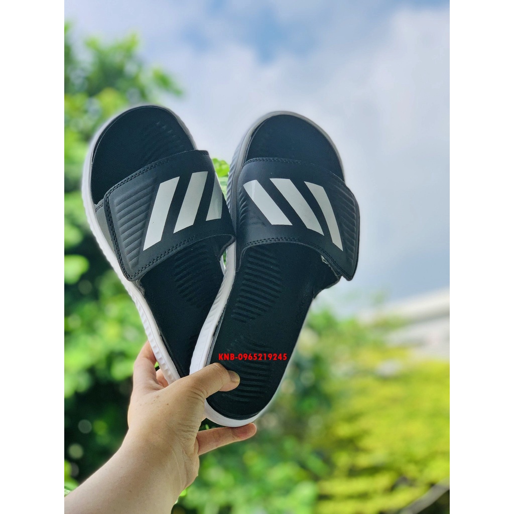 Dép 𝐀𝐃𝐈𝐃𝐀𝐒,dép adidas,dep adidas Alphabounce,dép quai ngang nam nu 3 sọc nhiều màu chất xịn hàng 1-1 đế dày nhẹ Tặng hộp