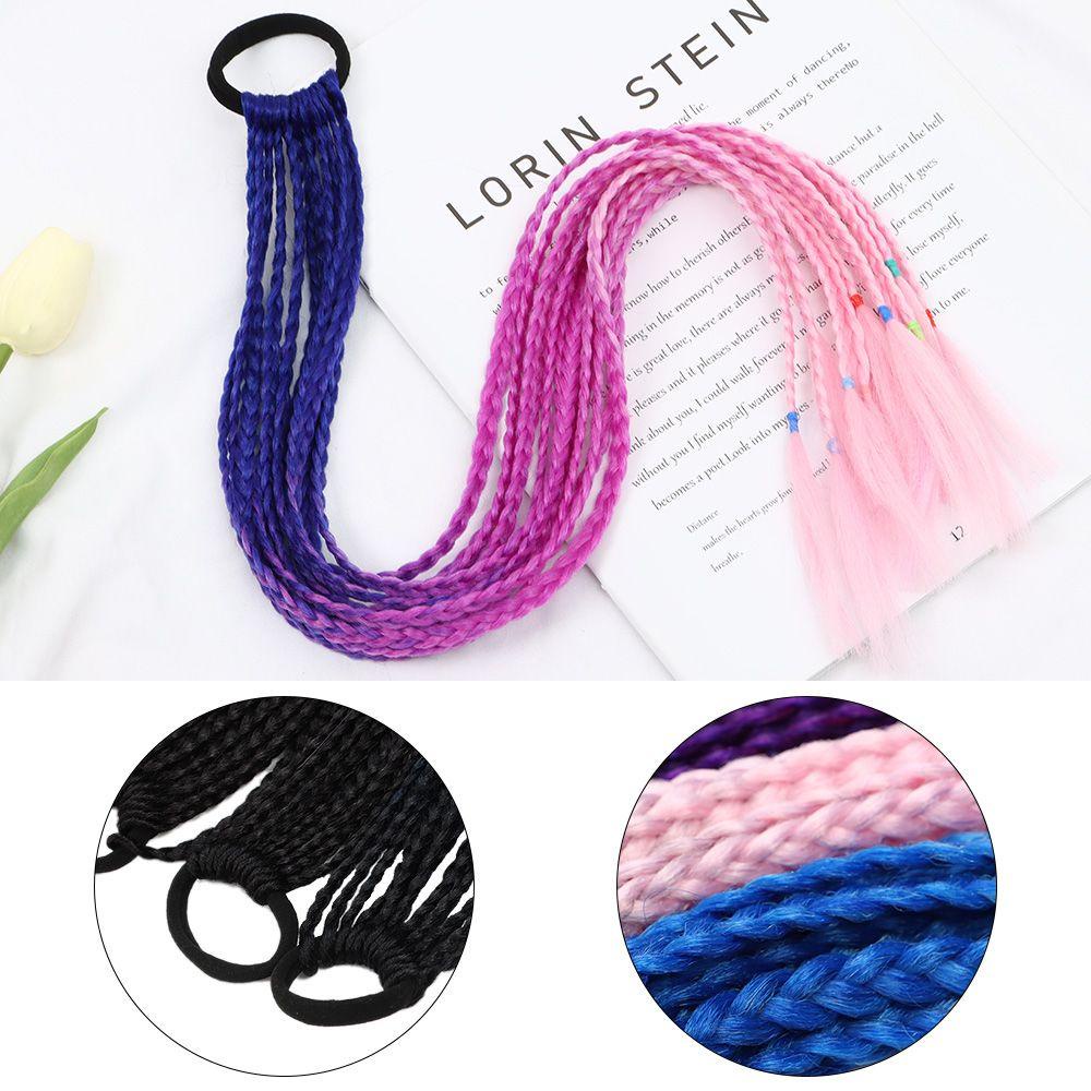 JUNE Dây Buộc Tóc Dạng Tết Thời Trang