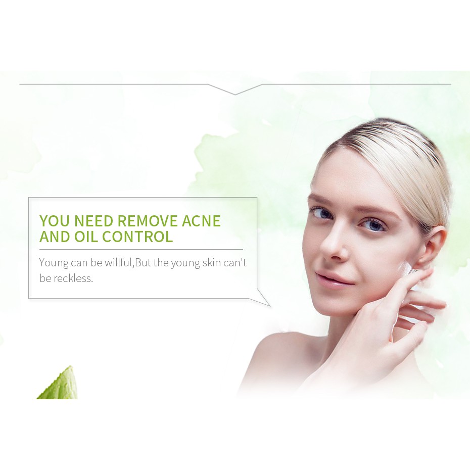 Sữa Rửa Mặt LAIKOU 120g Chiết Xuất Trà Xanh Kiềm Dầu Chăm Sóc Da Hiệu Quả