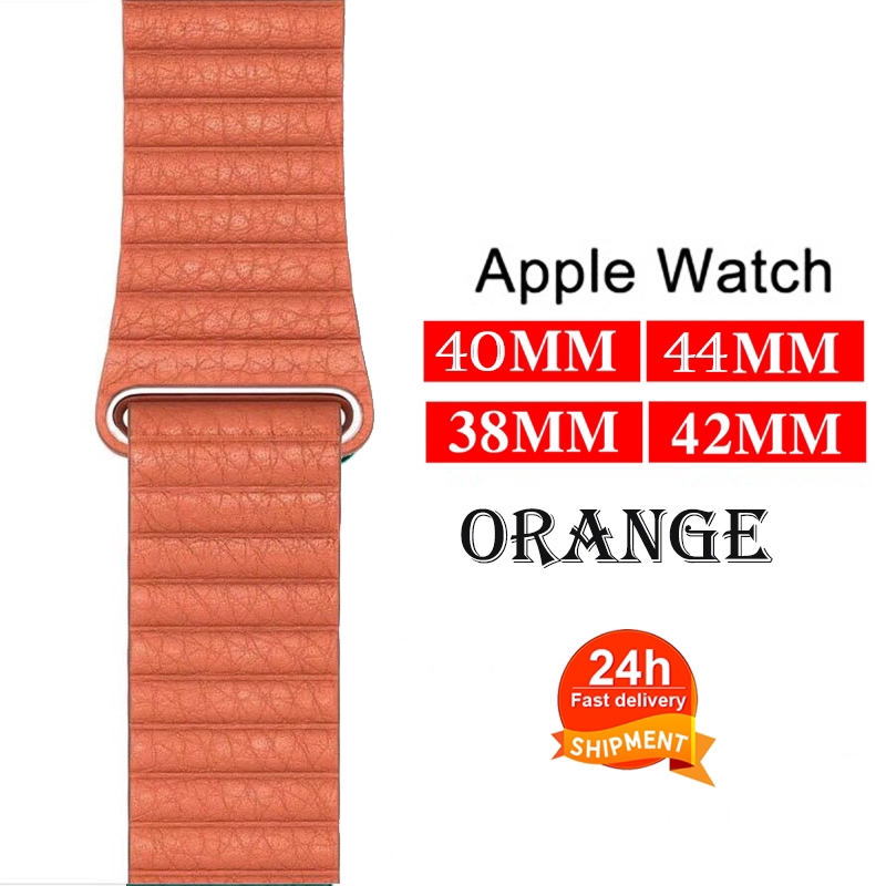 Dây đeo da thật cho đồng hồ Apple series ultra8 7 6 5/4/3/2/1 42Mm 38Mm 44Mm 40Mm 45mm 49mm