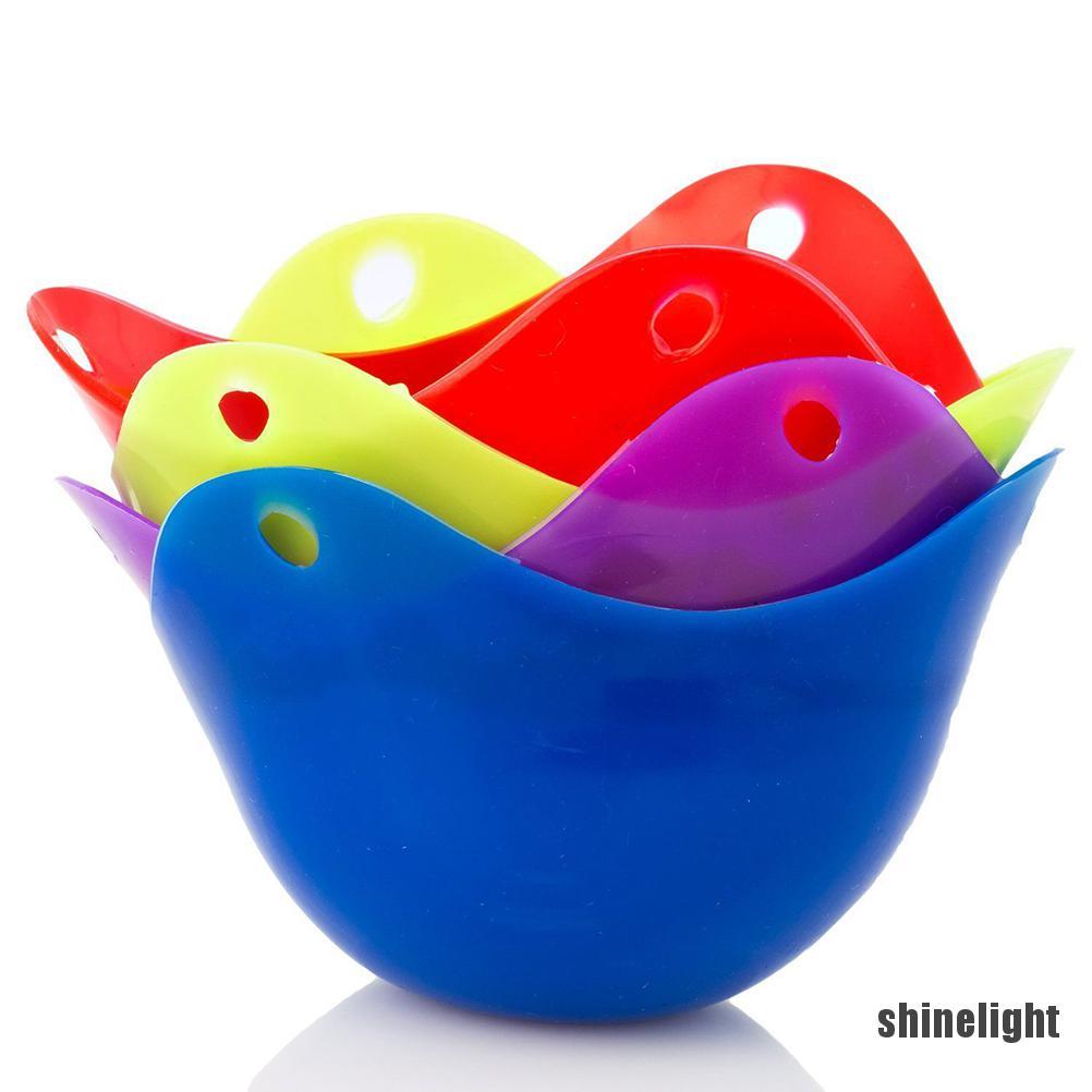 1 Cốc Silicone Thêu Hình Quả Trứng Tiện Lợi
