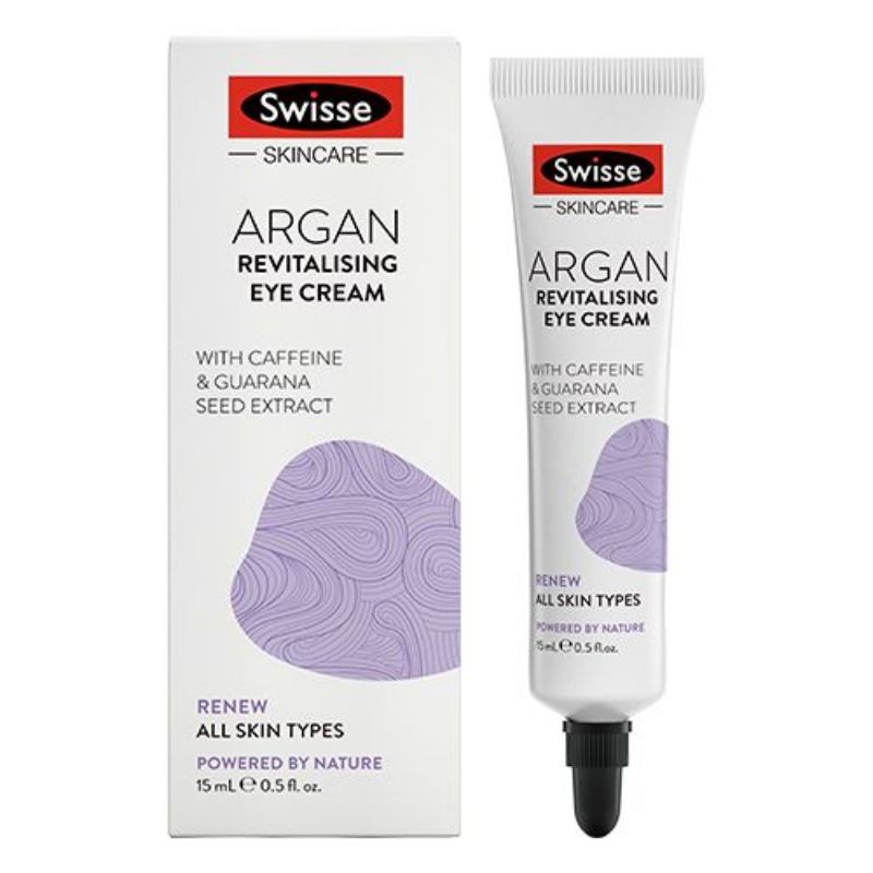 Kem dưỡng mắt trị thâm Swisse Argan Anti Ageing Eye Cream 15ml