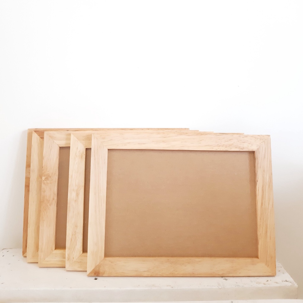 Khung Hình Gỗ 13*18 - gỗ Cao Su xuất Nhật Để Bàn Treo Tường - 5x8inch photo Frame-Khung Ảnh