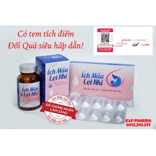 ✅ ÍCH MẪU LỢI NHI - Tăng tiết sữa cho mẹ hiệu quả