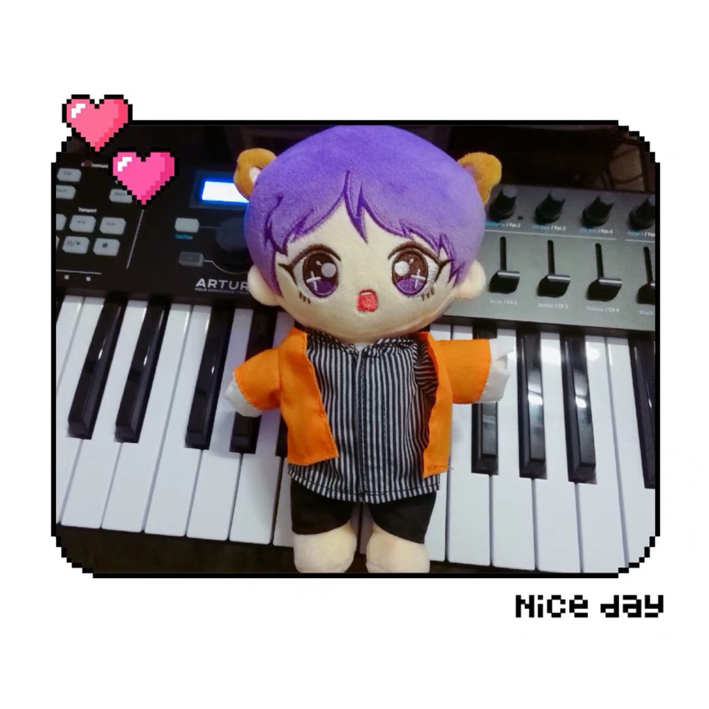 Búp bê Doll Anpanman Doll Suga búp bê BT.S phụ kiện dành cho doll nhóm nhạc idol, anime chibi