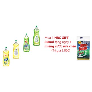 Nước rửa chén Gift 800g