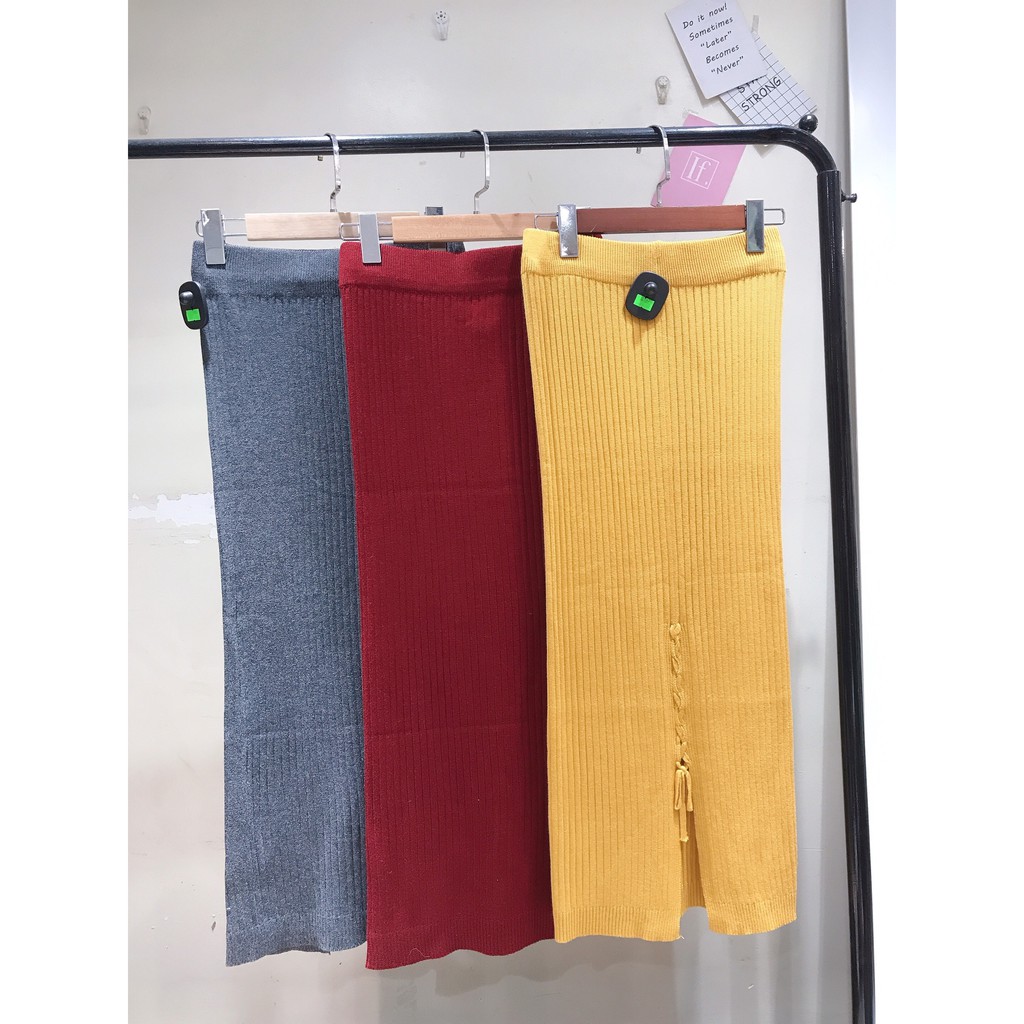 Chân Váy Len Thắt Dây | BigBuy360 - bigbuy360.vn