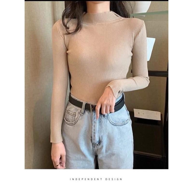 Áo len nữ cổ 3p cao cấp công sở nhiều màu, hàng chất lượng cao, giữ nhiệt tốt | BigBuy360 - bigbuy360.vn