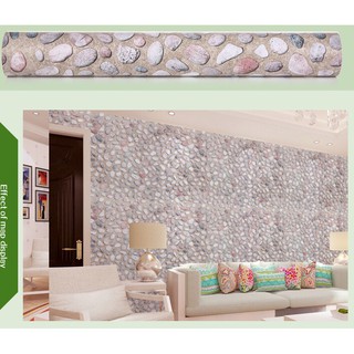 DECAL 1M Giấy dán tường ( khổ 45cm ) - SỎI ĐÁ GRR03