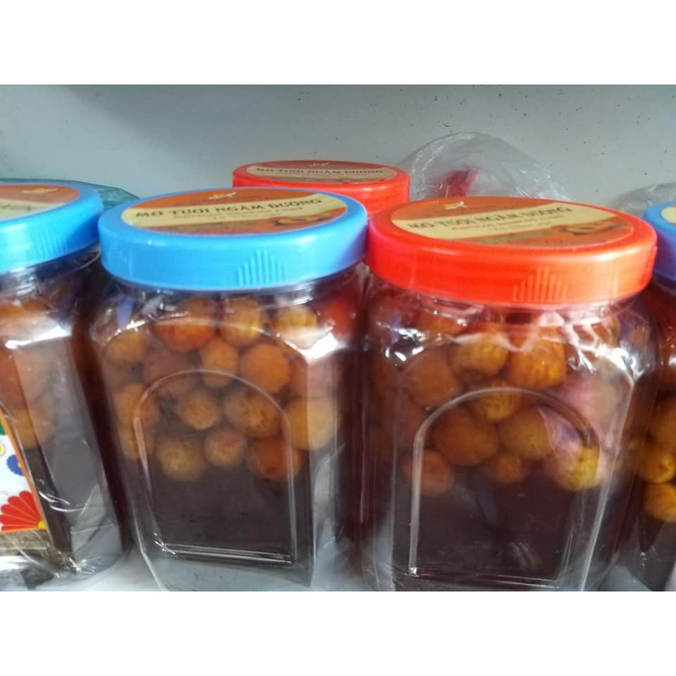 Nước Mơ ngâm muối - 1kg đặc biệt. Mơ tươi chọn lọc loại 1. Vị chua mặn. Giải nhiệt, giảm ho, tốt tiêu hóa
