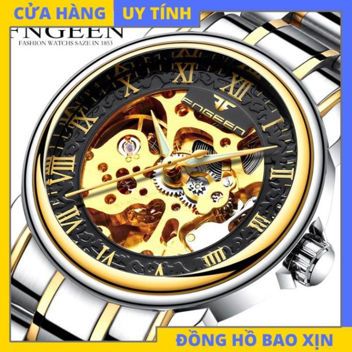 ĐỒNG HỒ CƠ NAM AUTOMATIC FNGEEN F99 DÂY KIM LOẠI CAO CẤP [CAO CẤP]