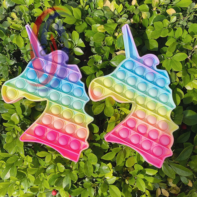 Đồ chơi nút bấm xả stress POP IT 2021 không gây tiếng ồn