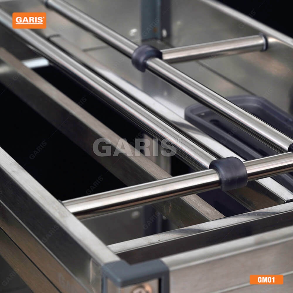 [FREESHIP HCM] Giá Dao Thớt, Gia Vị, Chai Lọ Garis GM01 - Inox - Dùng Cho Cánh Kéo