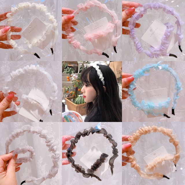 Set bờm kèm chun srunchies