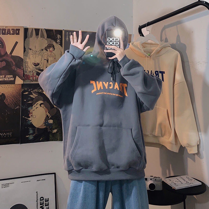 Áo Hoodie Mũ 2 Lớp Nỉ Dày Dặn, Phong Cách UNISEX Phối Chữ Trẻ Trung Năng Động GAREM STORE