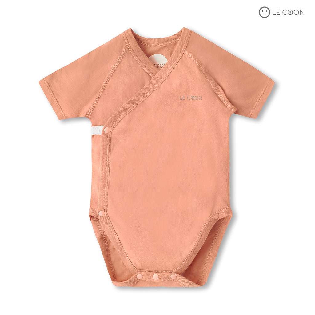 LE COON - Bodysuit Cúc Bấm Tay Ngắn | COOL