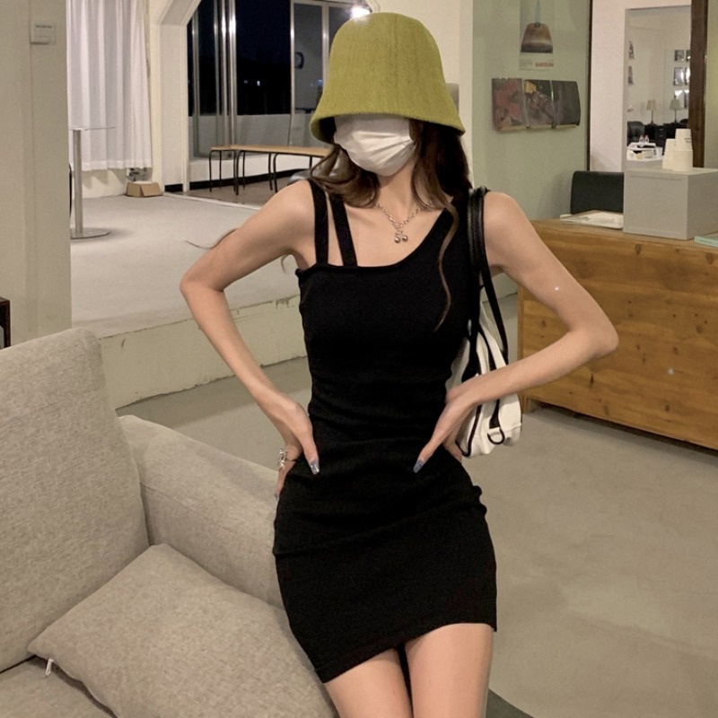 Đầm Thiết Kế Mới Thời Trang Mùa Hè Theo Phong Cách Hàn Quốc Cho Nữ