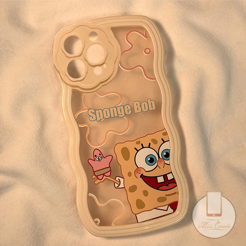 Ốp Điện Thoại Mềm Họa Tiết SpongeBob Patrick Dễ Thương Cho iPhone 11 13 12 Pro MAX 6 6s 7 8 Plus XR X XS MAX SE 2020