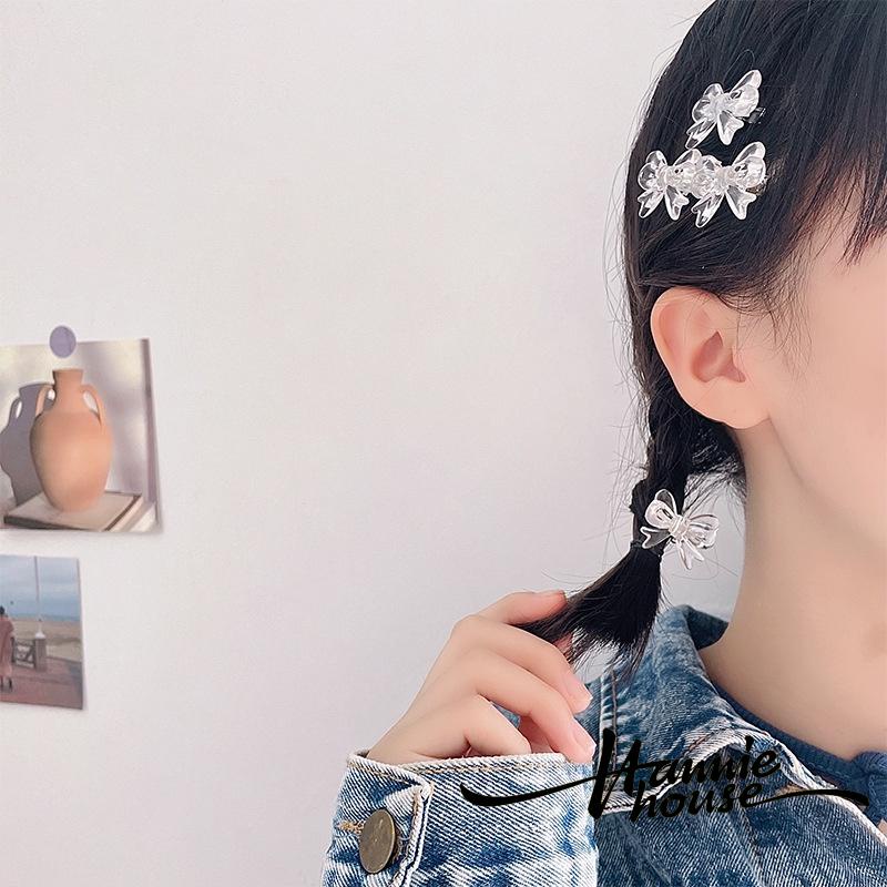 Set 1/2 kẹp tóc nơ phong cách nhật bản hàn quốc ngọt ngào dành cho nữ