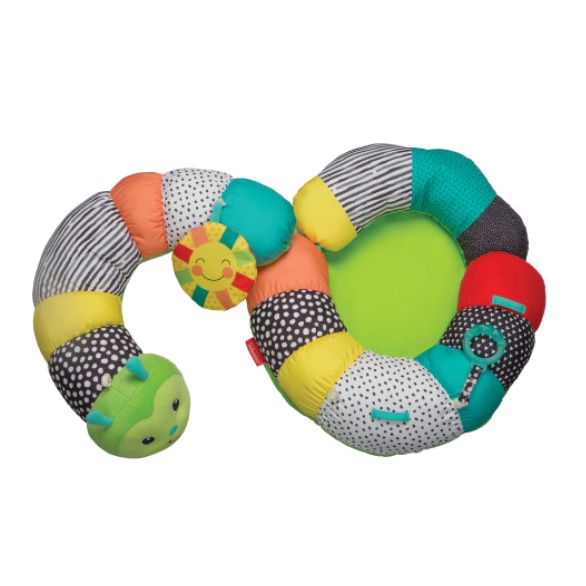 Gối tập lẫy tập ngồi cho bé 4 trong 1 infantino Prop A Pillar Tummy Time & Seated