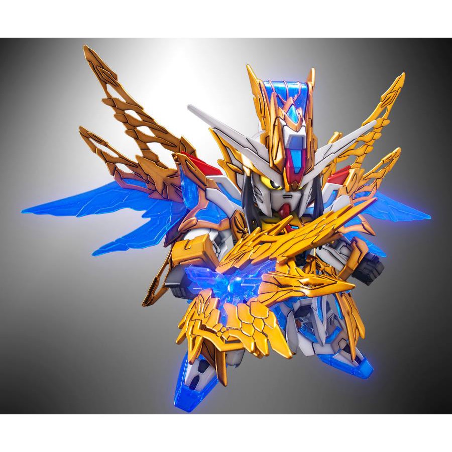 Mô Hình Lắp Ráp Gundam SD Tam Quốc 20 Zhuge Liang Freedom Gia Cát Lượng Bandai