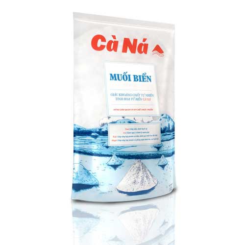 Muối I-Ốt Cà Ná Túi 500g date:07/2022