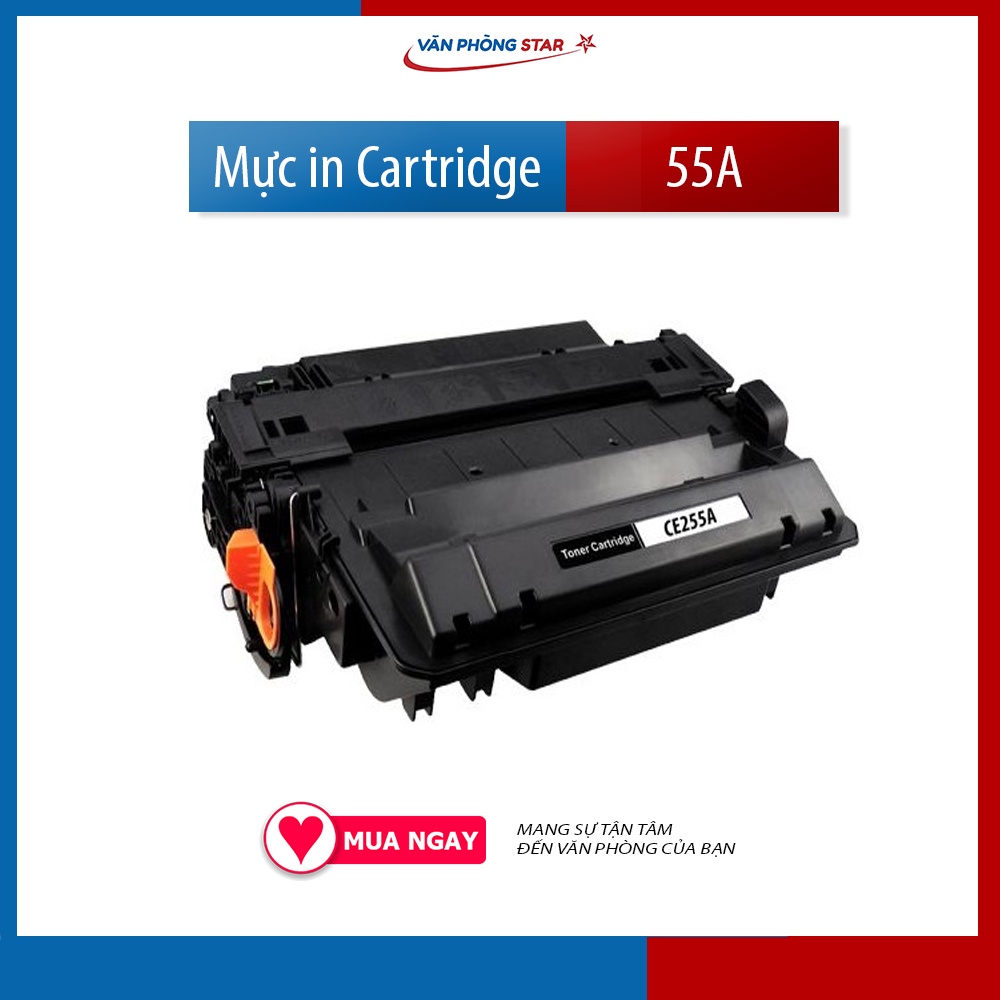 Hộp mực 55A Cartridge dùng cho máy in HP 3010/ HP 3015/ HP 3015D/ HP 3015DN. Dung lượng 6.000 trang.