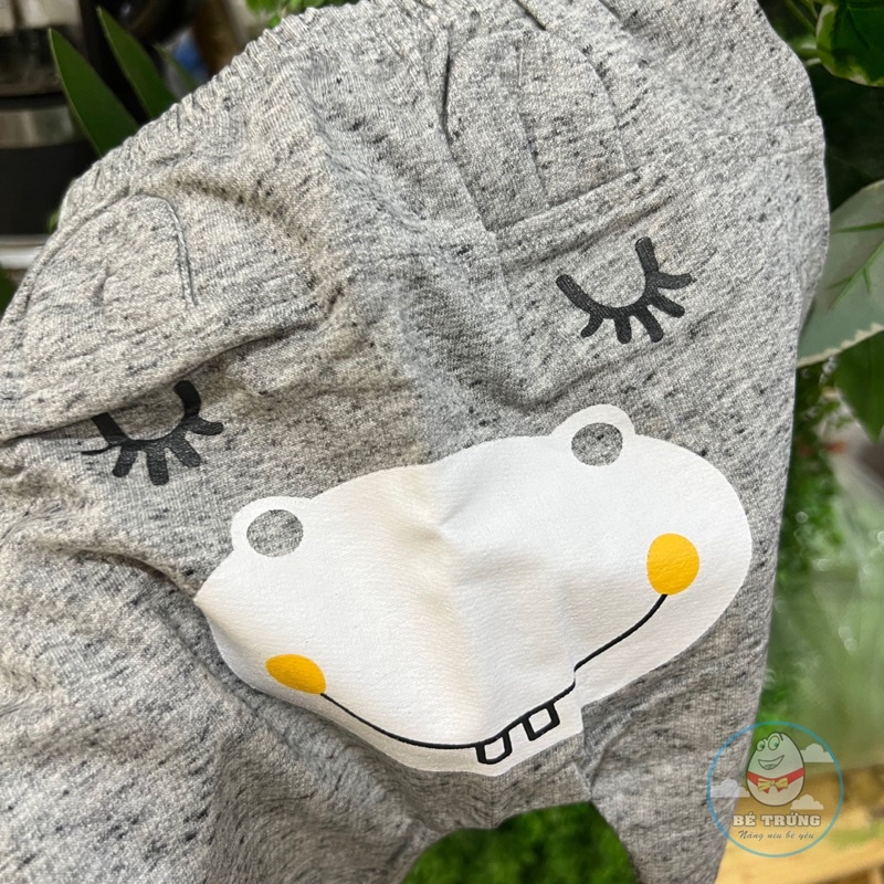 DMQ448 Quần dài mông thú Dokma vải cotton da cá mỏng và nỉ bông dày (6-24M)