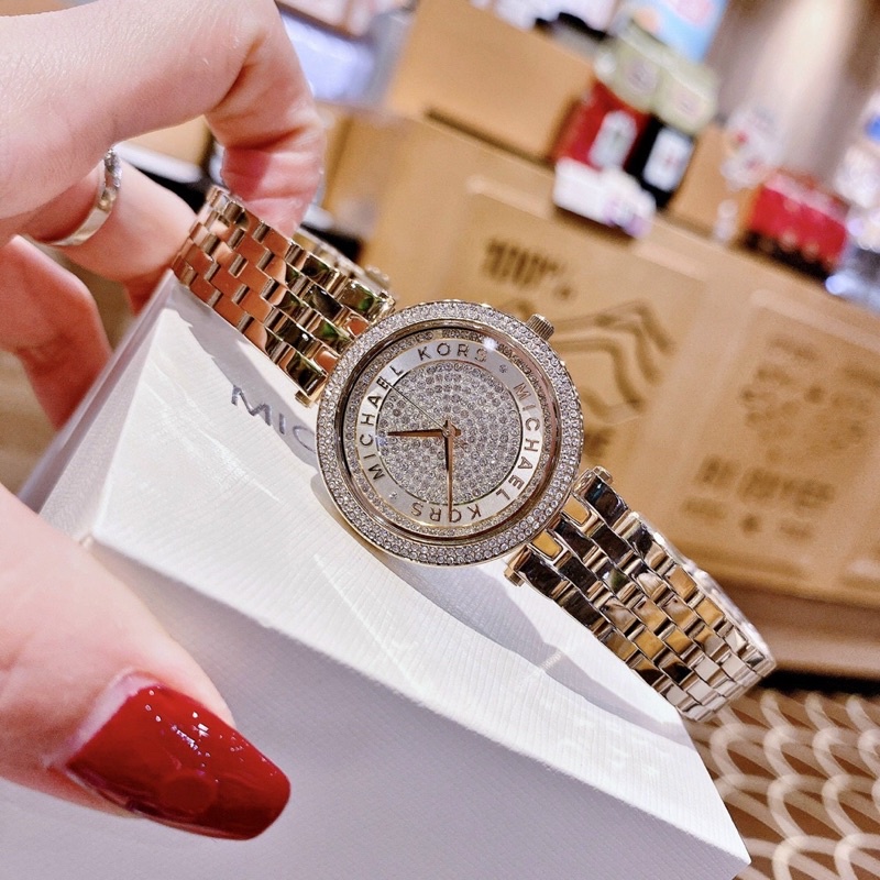 Fullbox bảo hành 12 tháng, Đồng hồ nữ MK thời trang siêu đẹp LUTOS VN