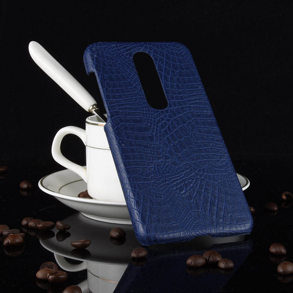 For Nokia X6 Case Crocodile Pattern Skin Hard Cover