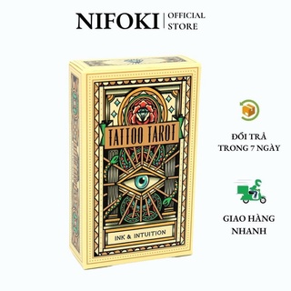 Bộ Tarot Tattoo Tarot Ink & Intuition Nifoki D4