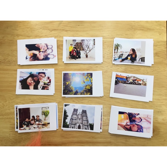 Combo 20-40 ảnh polaroid 6x9