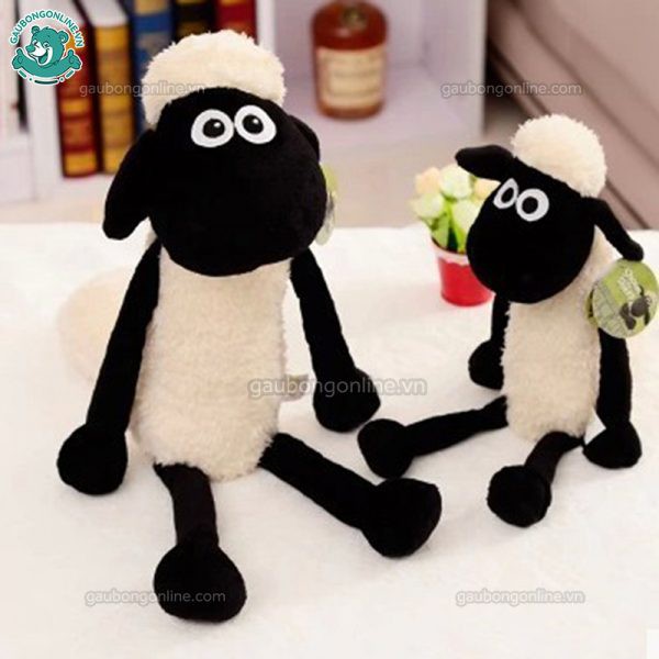 Chú cừu bông SHAUN A SHEEP vui vẻ ( đen mẫu mới)