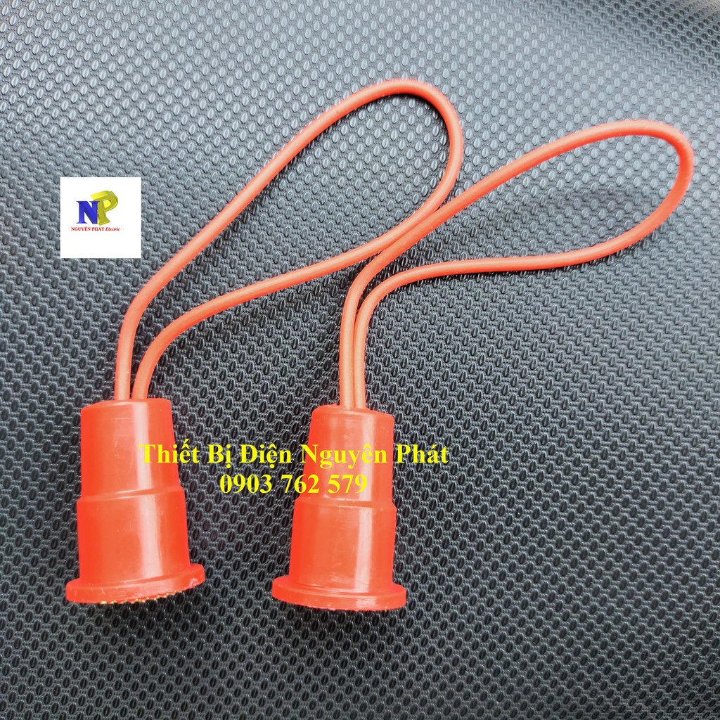Bóng Và Đuôi Đèn Led Trái Ớt Đuôi E12 Có Đủ Màu