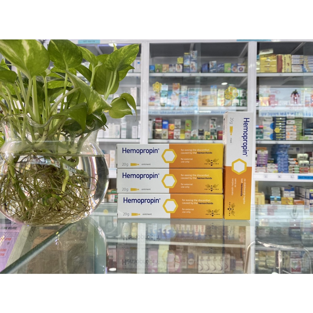 - HEMOPROPIN Tuýp 20gram - Giảm các triệu chứng hết lo trĩ