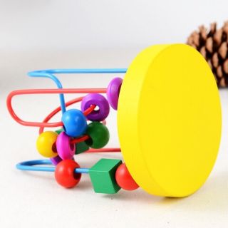 Đồ chơi xâu luồn hạt gỗ