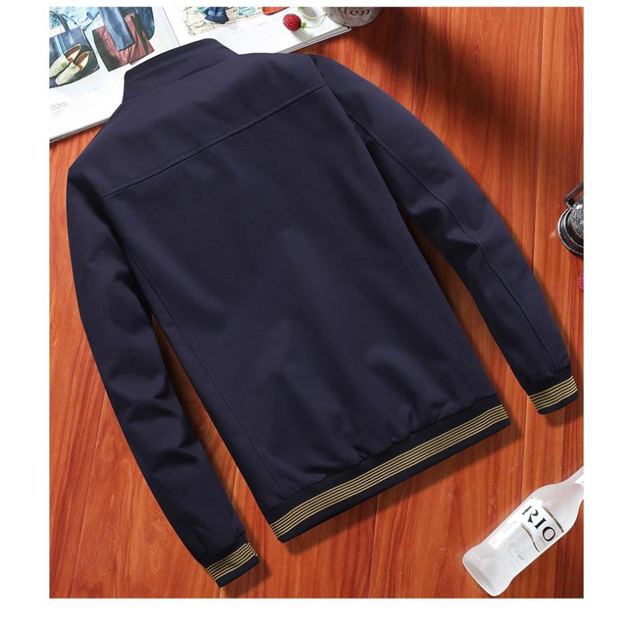 Áo khoác kaki nam mặc nhẹ nhàng dạo phố, màu sạch