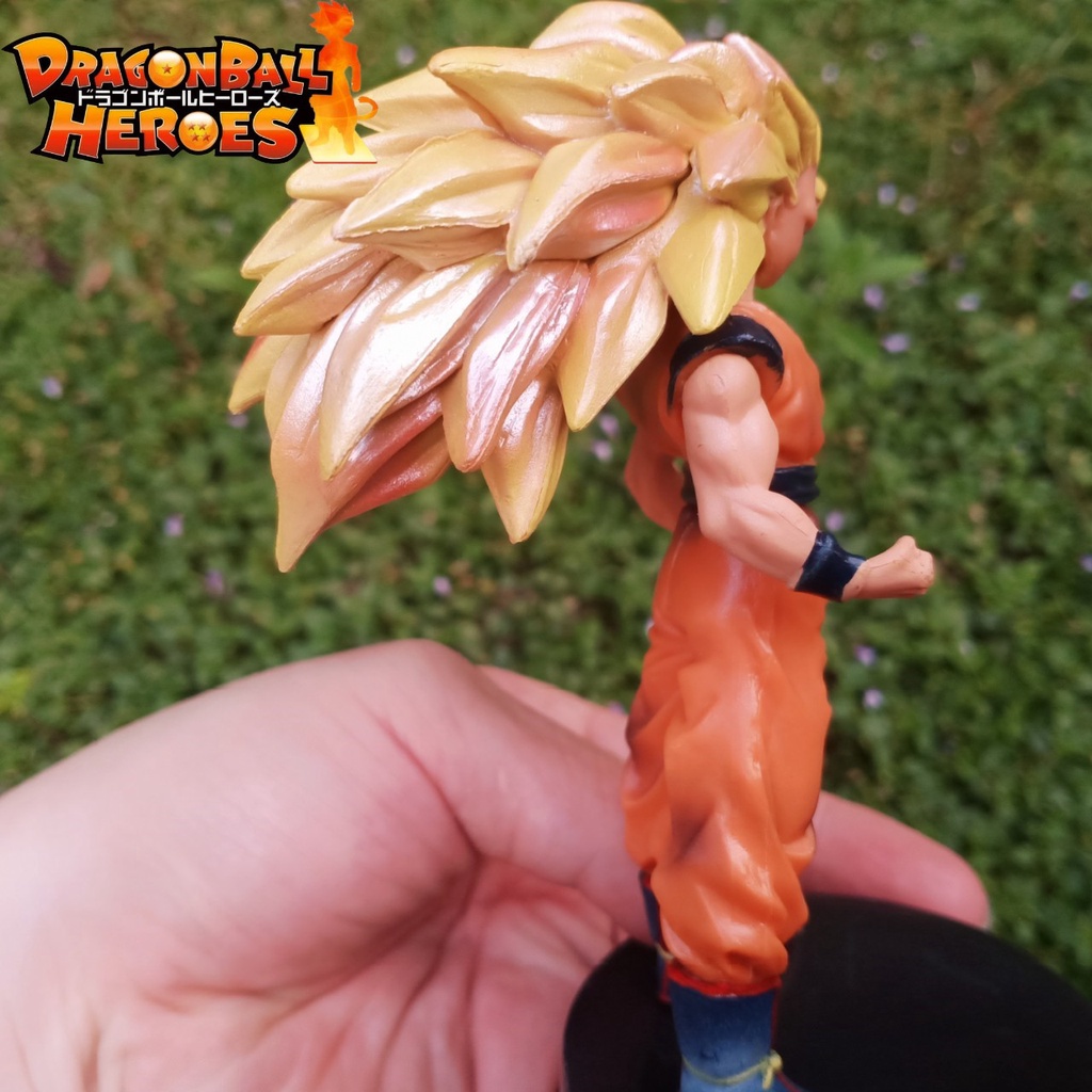 Mô hình Son goku Super Saiyan cấp 3 tóc dài Anime Dragon Ball Z GT và Supers 1991 4