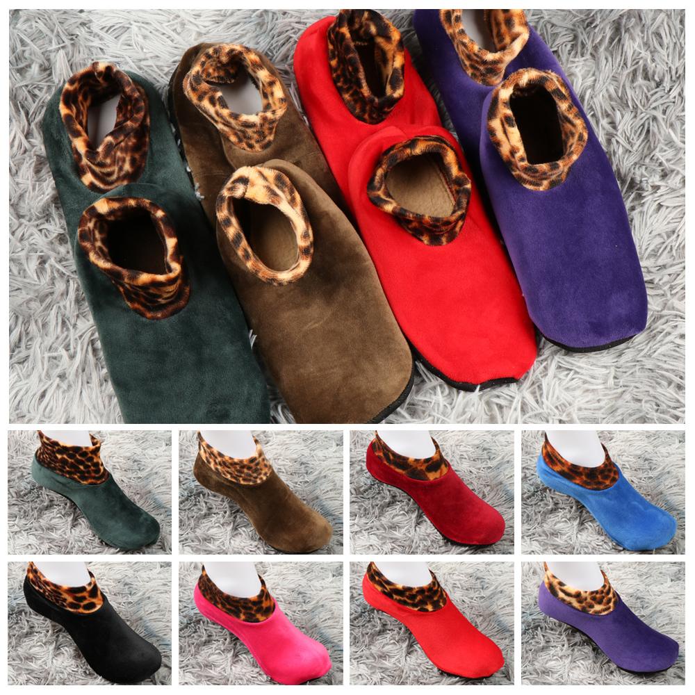 UPSTOPVN Vớ Chống Trượt Họa Tiết Da Báo Dành Cho Nữ