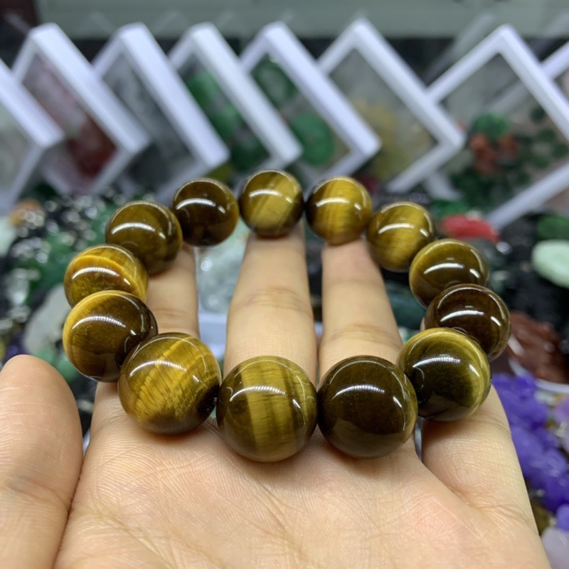 Vòng Tay Đá Mắt Hổ 16li